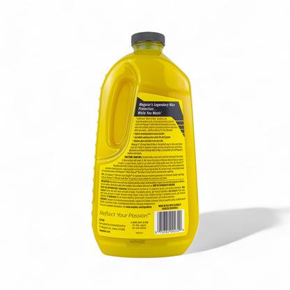 meguiars ultimate hydrophobic wash & wax 1.4L back side