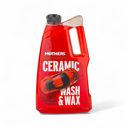 mothers california gold ceramic wash & wax 1478-millilitre front side