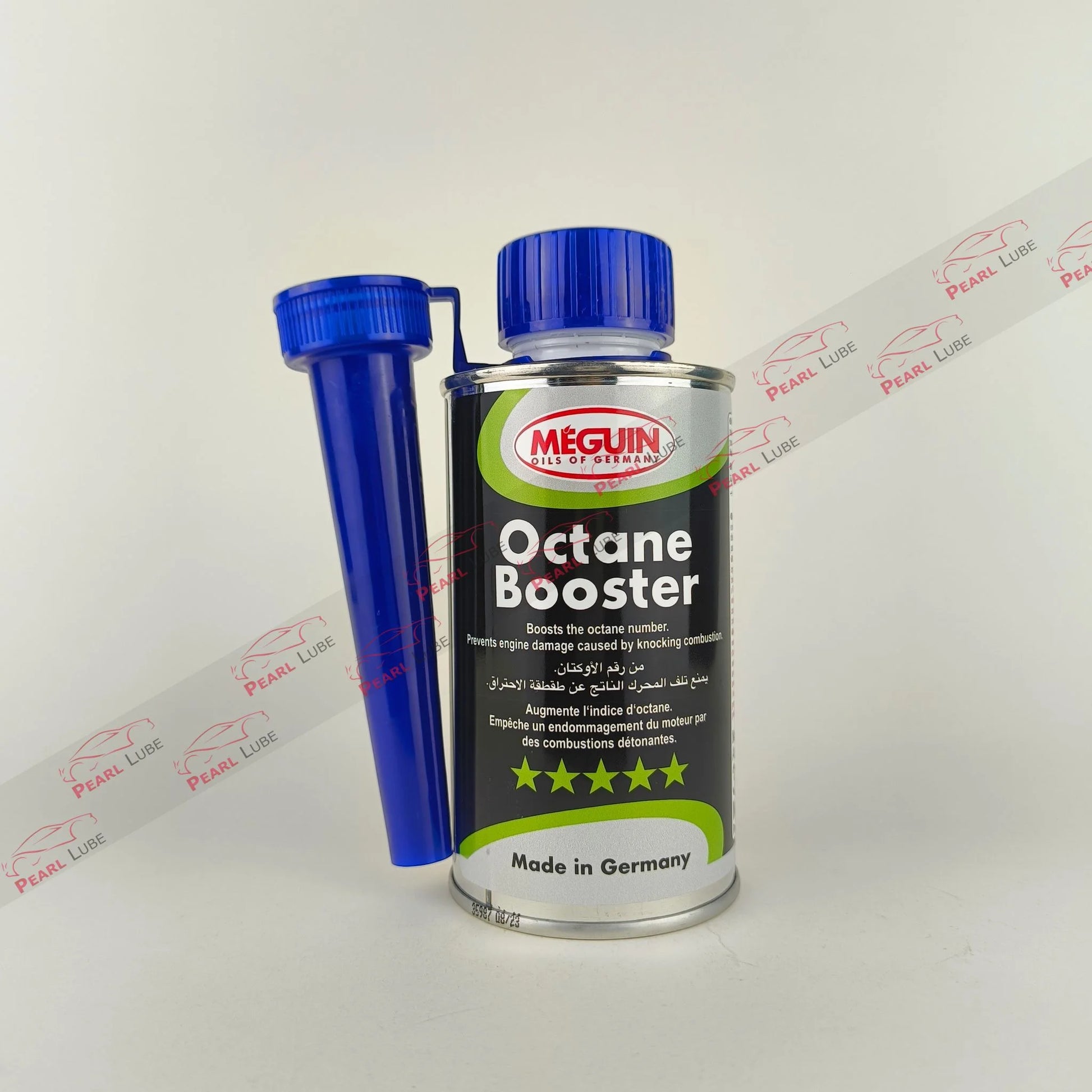 meguin octane booster additive 150-millilitre front side
