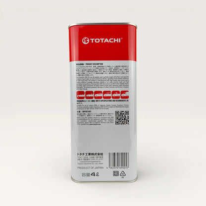 totachi 20w-50 API SL fine gasoline engine oil 4l back side