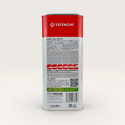 totachi 5w-30 hyper ecodrive api sp engine oil 4-Litre back side