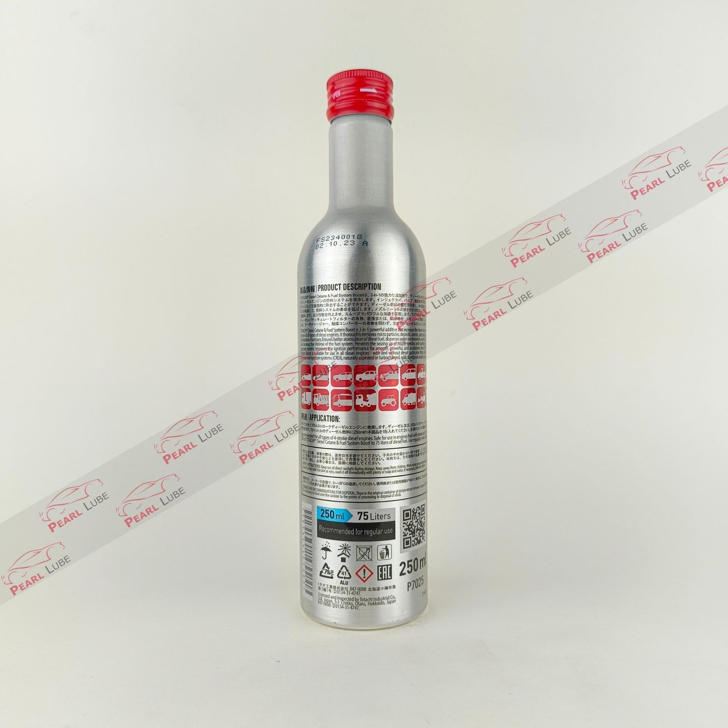 TOTACHI Diesel Cetane & Fuel System Boost Additive 250-millilitre back side