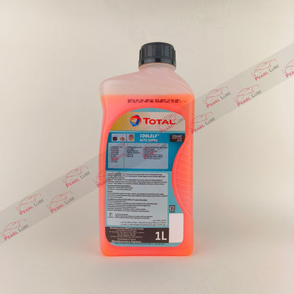 TOTAL Coolelf Auto Supra Coolant Orange back side - 1L
