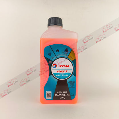 TOTAL Coolelf Auto Supra Coolant Orange front side - 1L