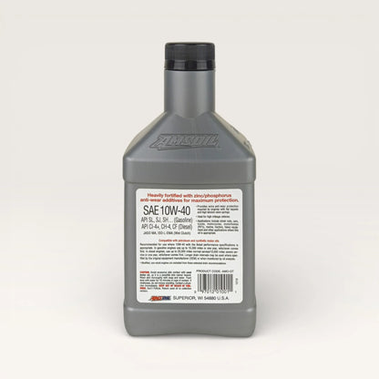 amsoil 10w40 premium protection 946-miililitre engine oil back side 