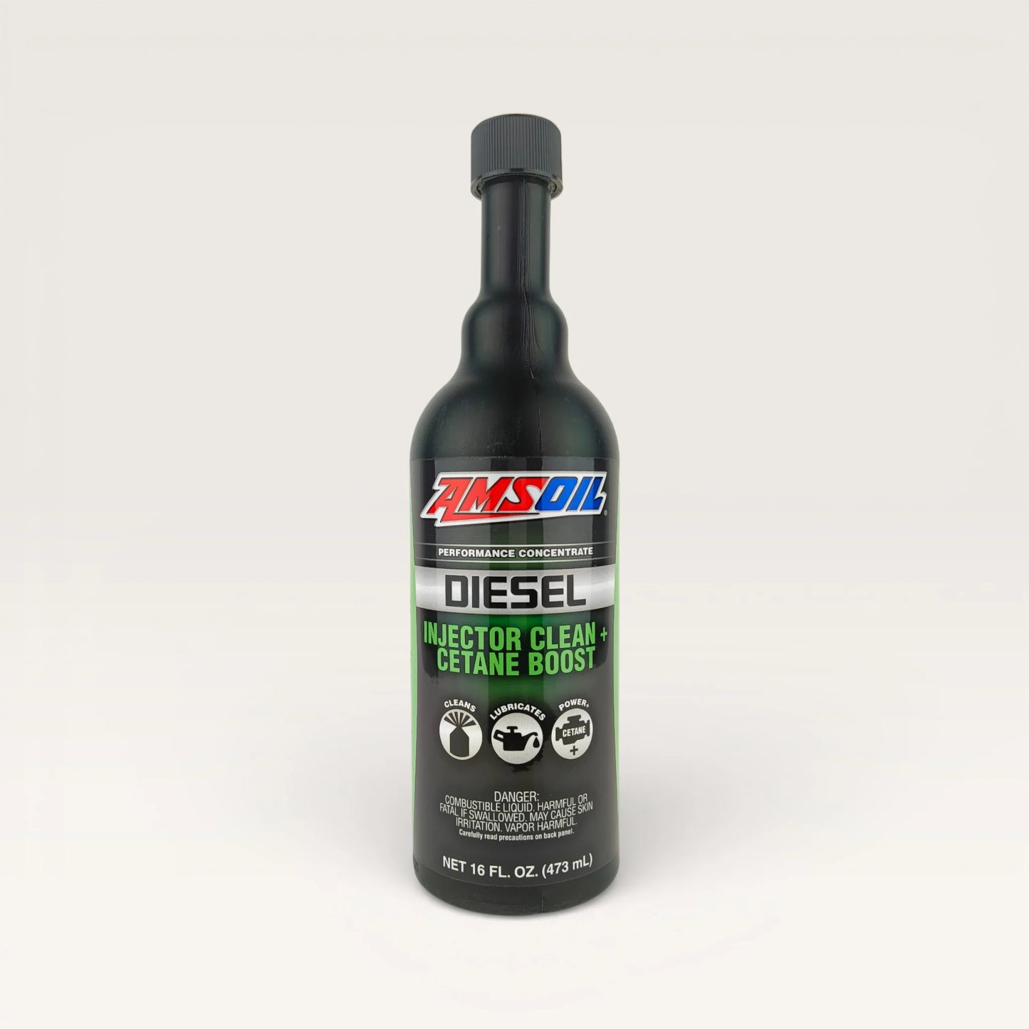amsoil injector clean + cetane boost for diesel 473-millilitre front side