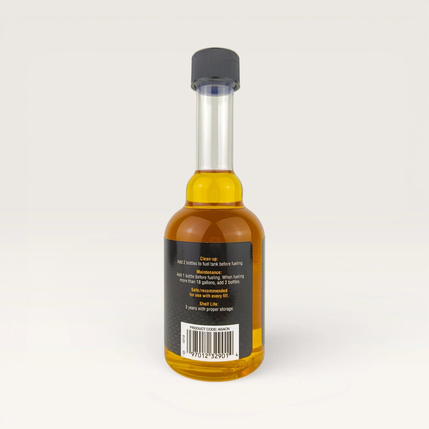 amsoil high-performance gasoline additive 236-millilitre back side 