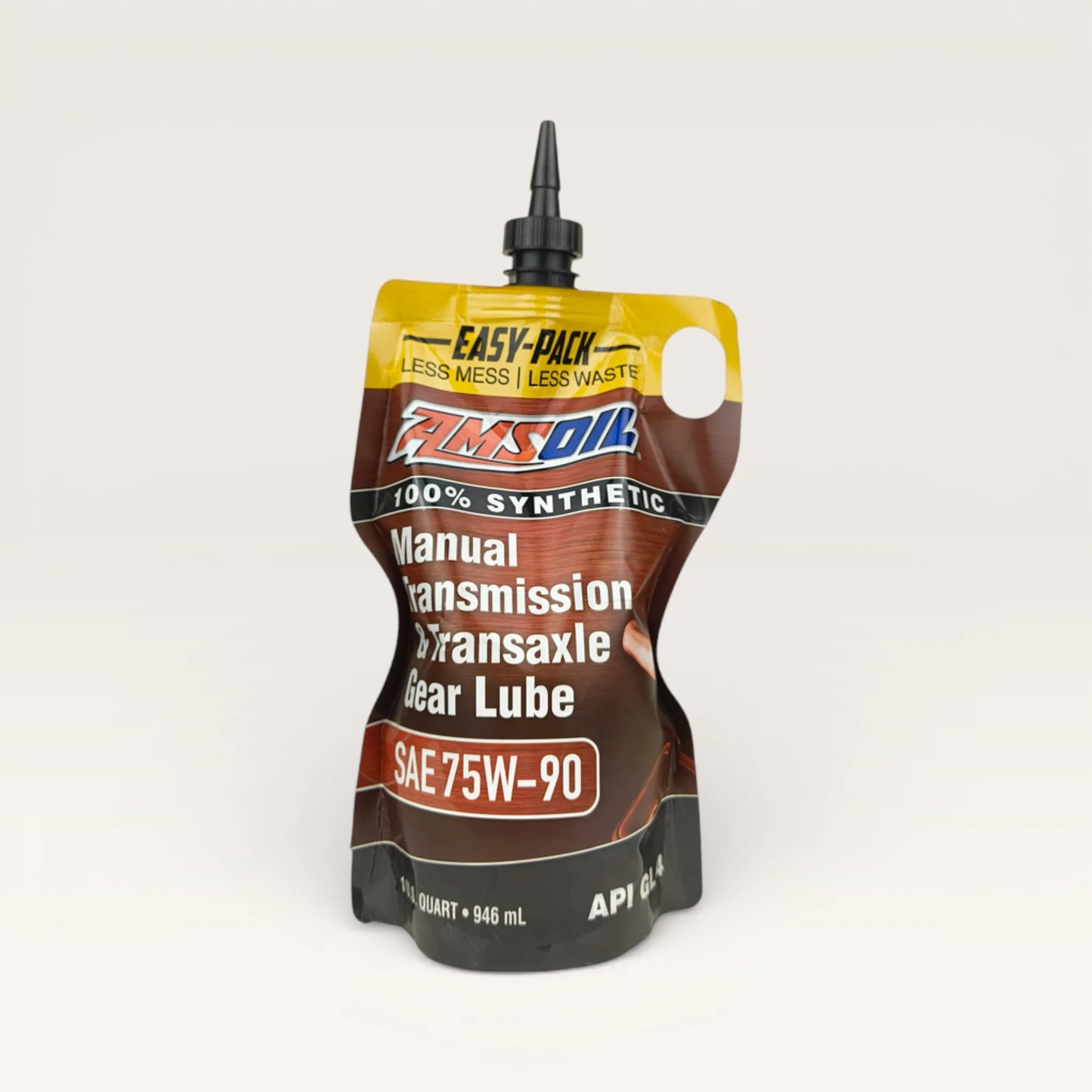 amsoil manual and transaxle gear lube 946-millilitre transmission fluid front side