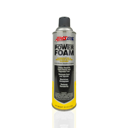amsoil power foam carburetor and induction system cleaner 510-grams front side