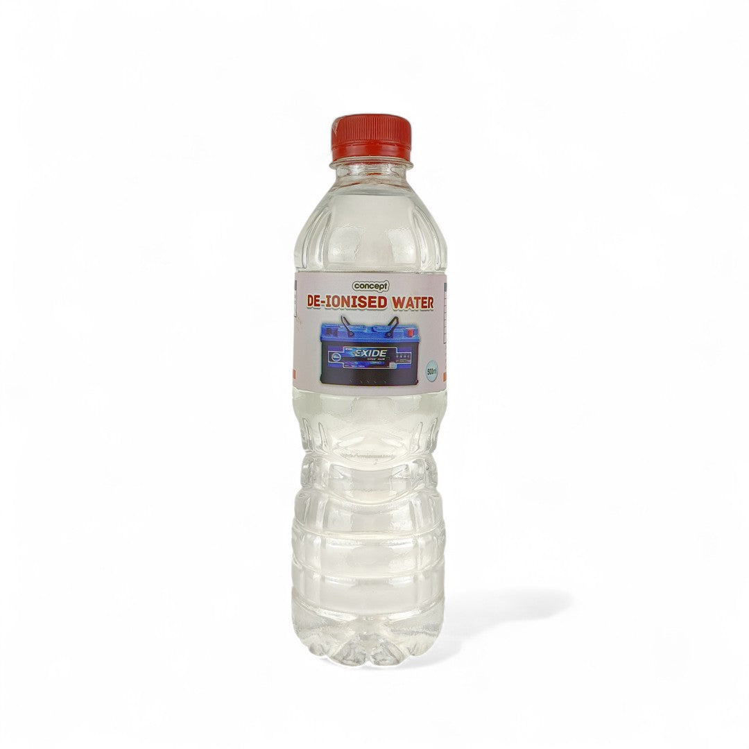 CONCEPT De-Ionised Water for Batteries - 1L, 500ml