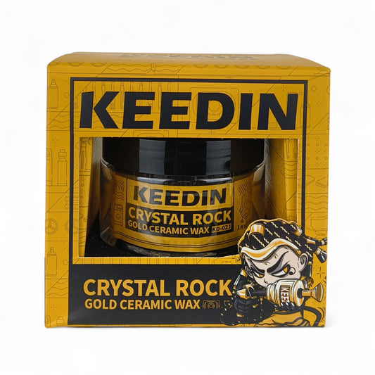 KEEDIN Crystal Rock Gold Ceramic Wax
