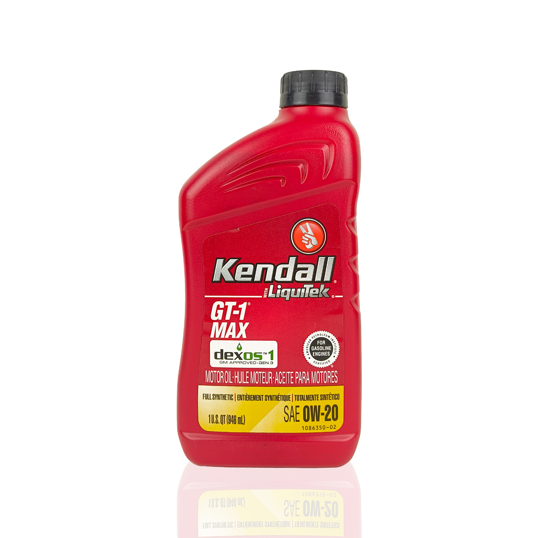 KENDALL GT-1 MAX 0W-20 (0w20) Engine Oil - 946ml – Pearllube