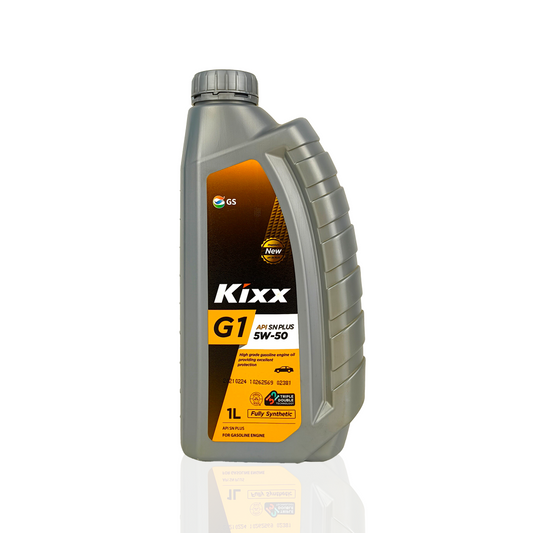 kixx g1 5w50 api sn plus 1-litre engine oil front side 