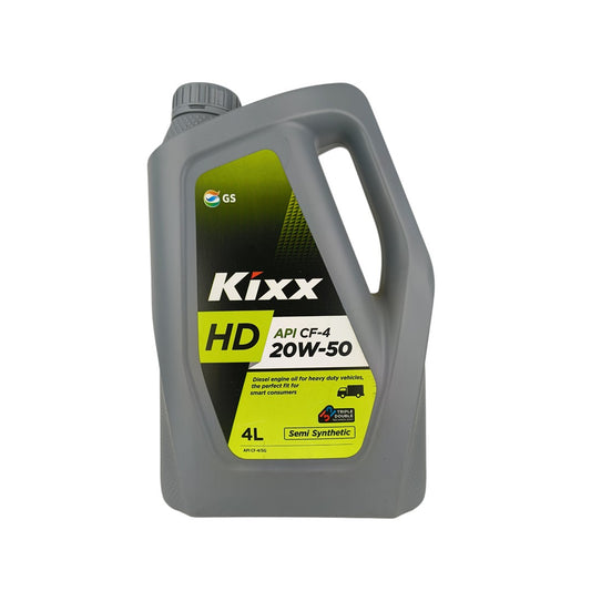 KIXX HD 20W-50 (20w50) Engine Oil - 4L, 6L