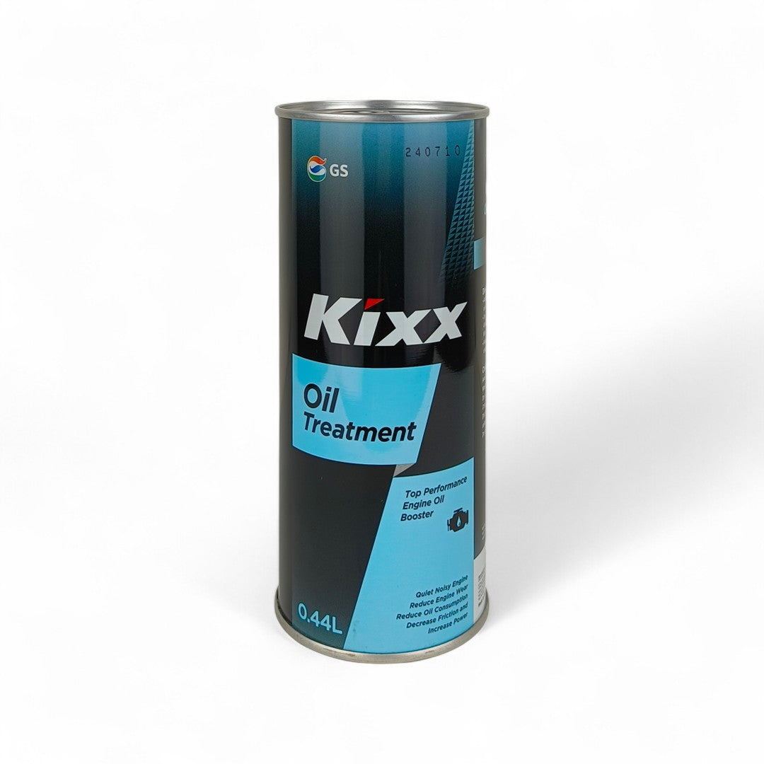 kixx oil treatment liquid can 440-millilitre front side
