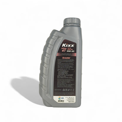 kixx ultra 4t 10w40 scooter 800ml engine oil back side 