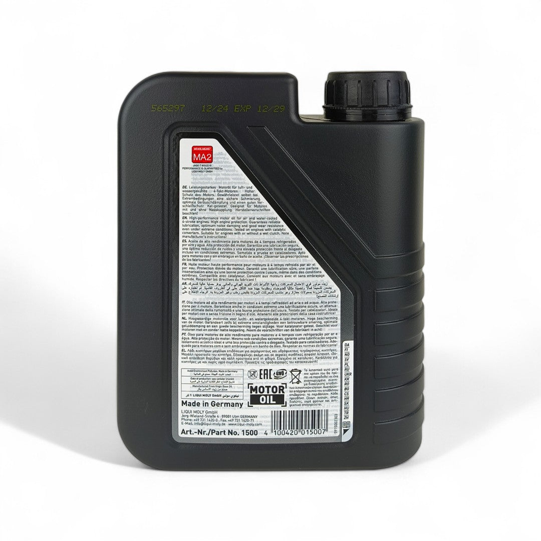 liquimoly 4t 20w50 street 1-litre engine oil back side 
