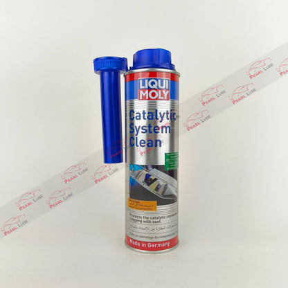 Liqui Moly catalytic system clean additive bottle 300-millilitre front side