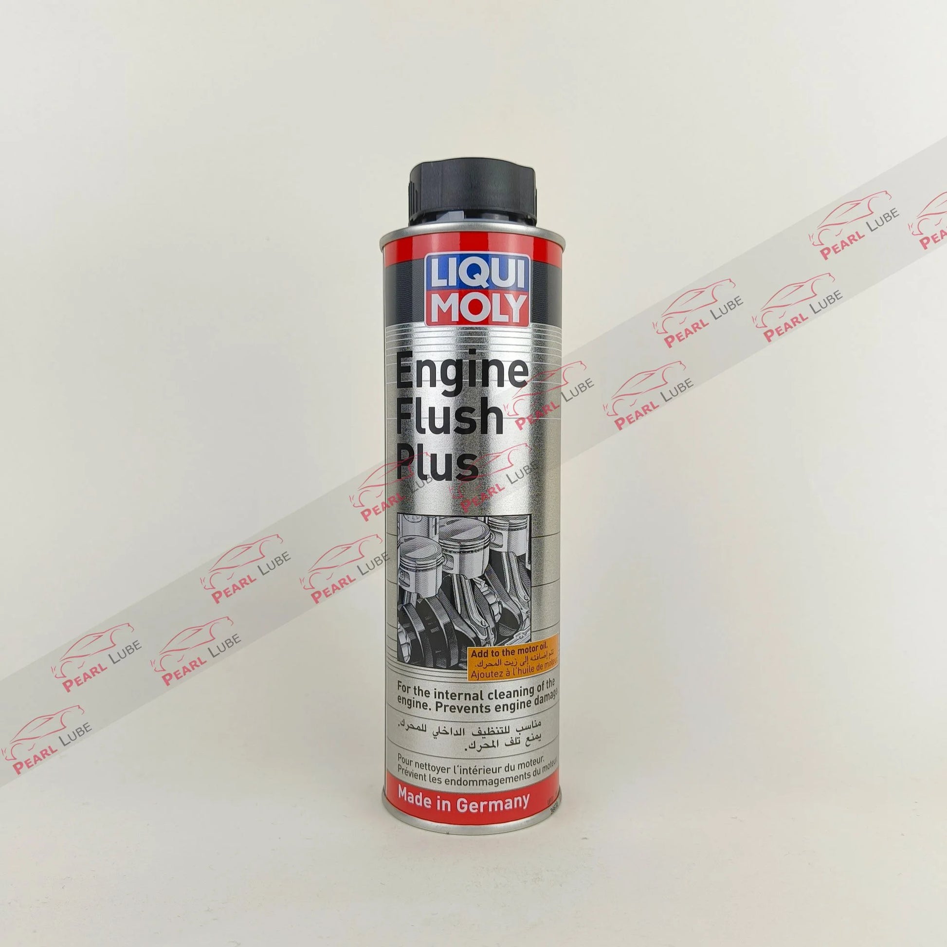 liquimoly engine flush plus additive liquid can 300-millilitre front side