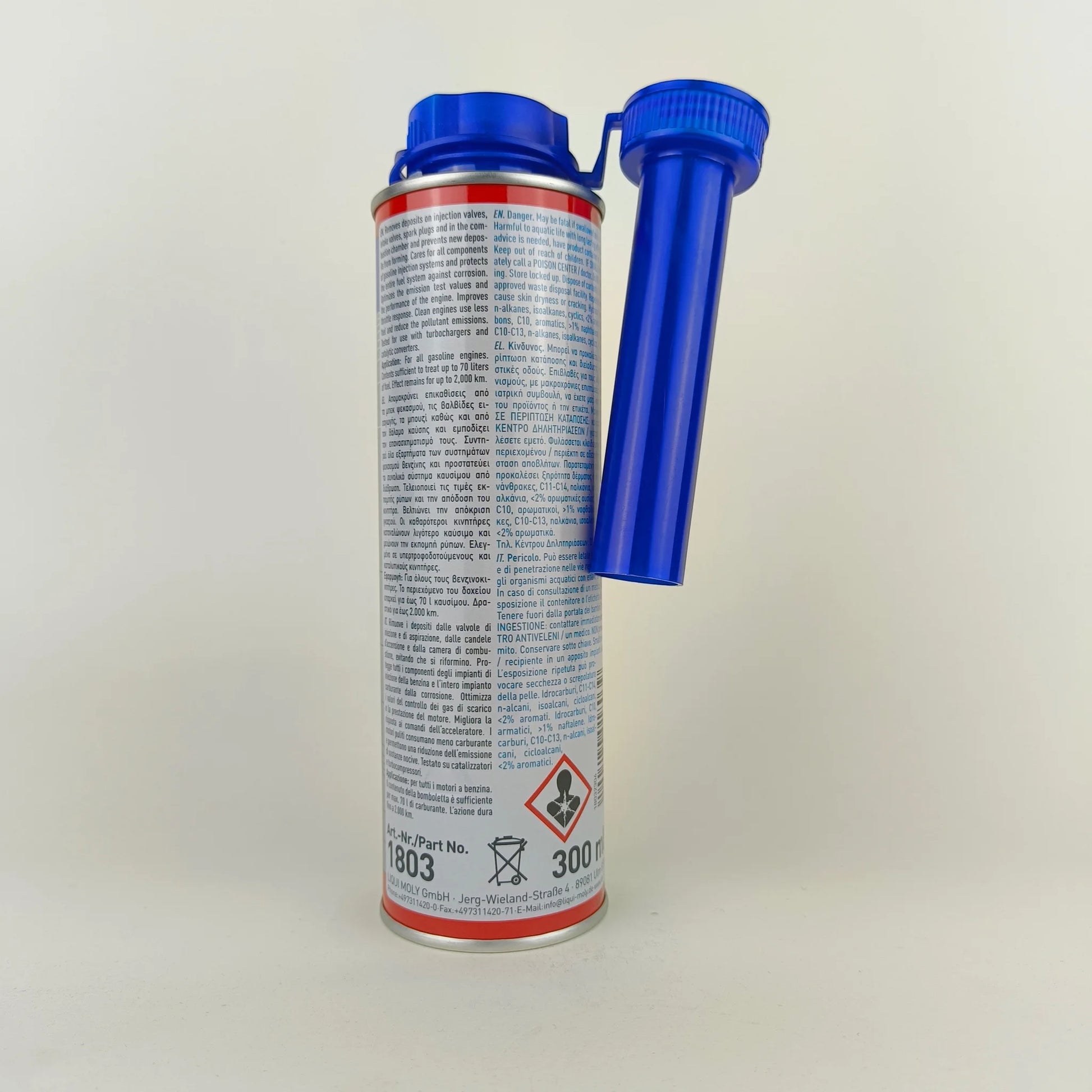 liqui moly injection cleaner additive 300-millilitre back side