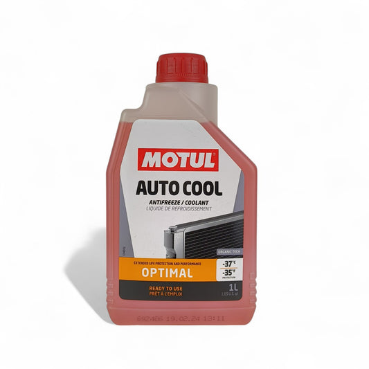 MOTUL Auto Cool Optimal Antifreeze Coolant Red - 1L