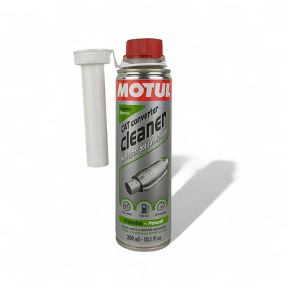 motul catalytic converter cleaner additive for gasoline liquid can 300-millilitre front side