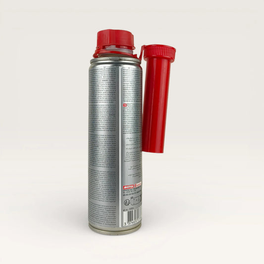 motul cetane booster diesel additive 300-millilitre back side