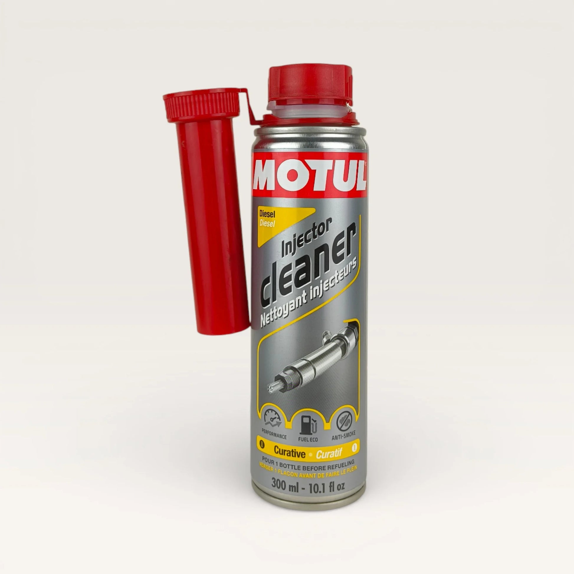motul injector cleaner for diesel 300-millilitre front side