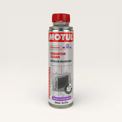 motul cooling system clean (radiator clean) liquid can 300-millilitre front side