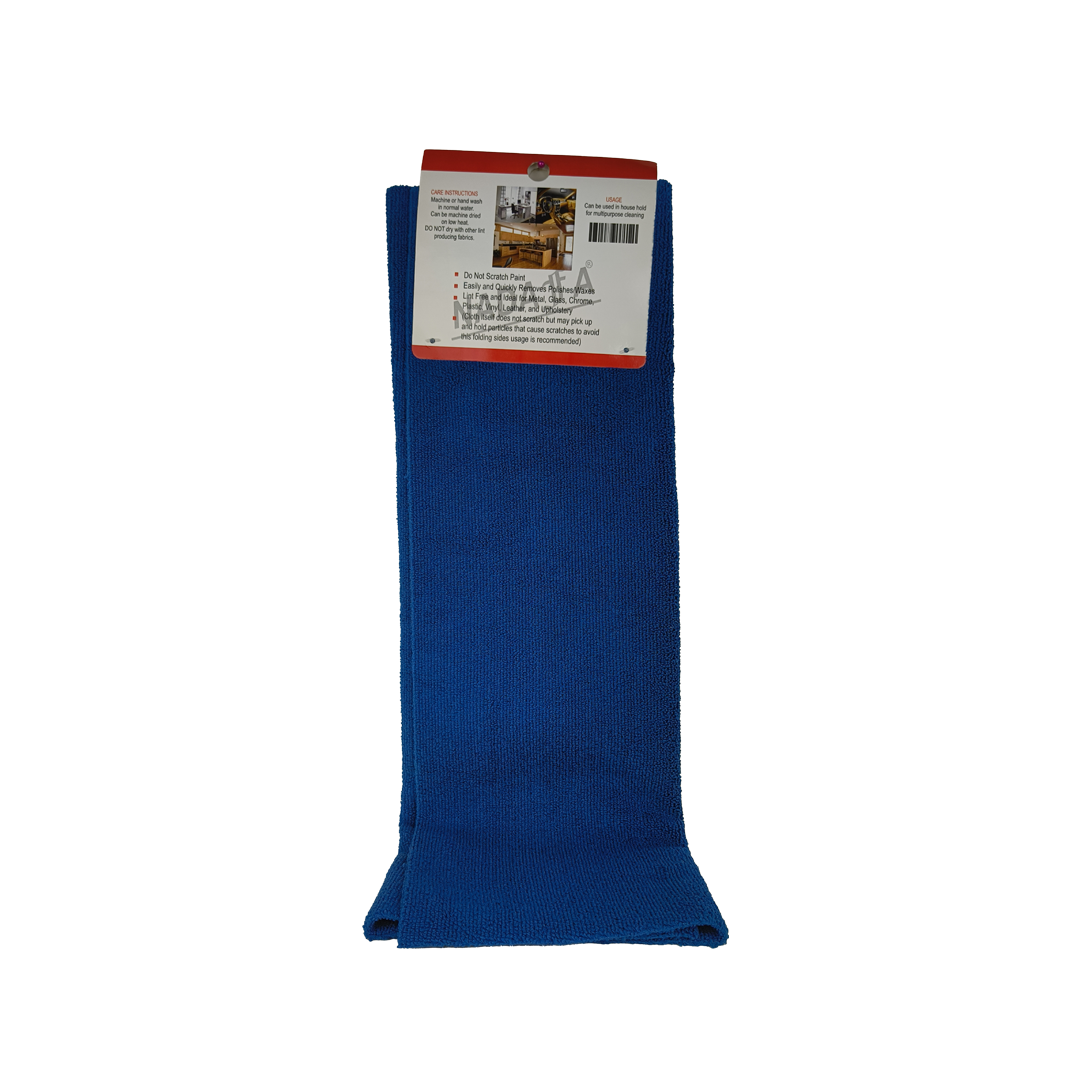 NADAFA Edgeless Microfiber Towel Blue - 50x50cm