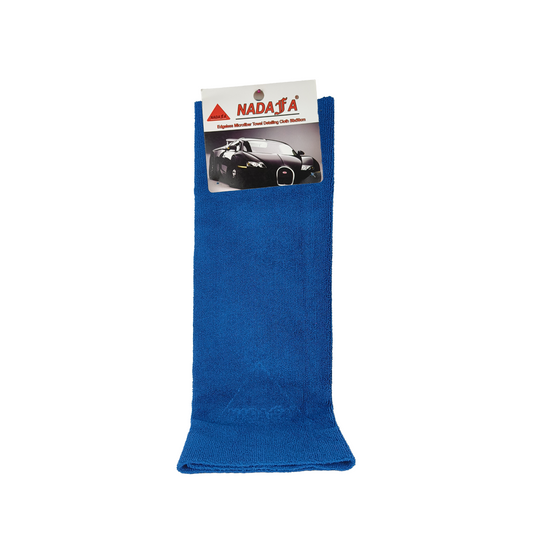 NADAFA Edgeless Microfiber Towel Blue - 50x50cm