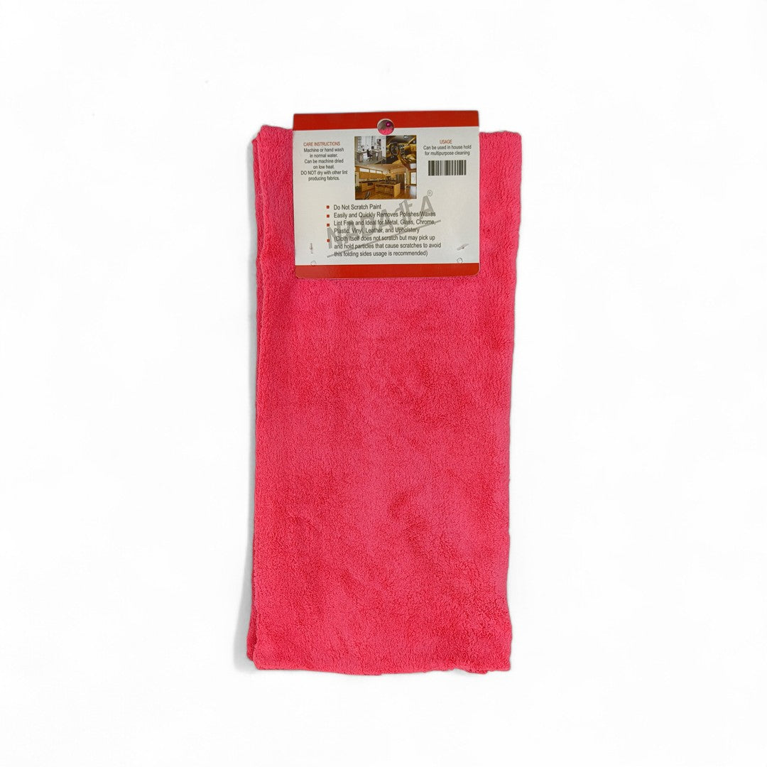 NADAFA Edgeless Microfiber Towel Pink - 50x50cm