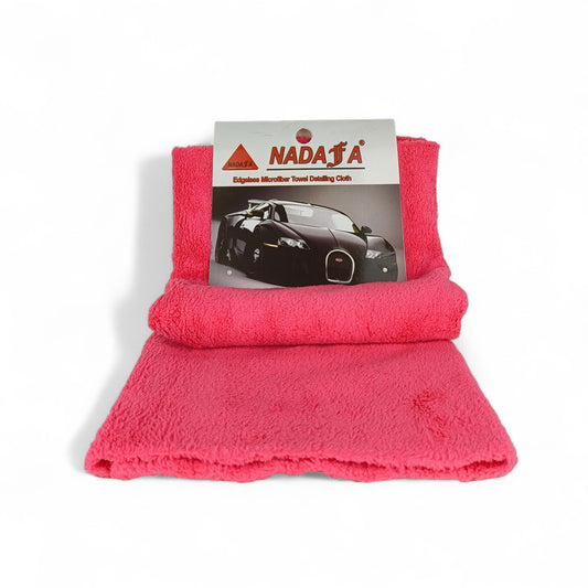 NADAFA Edgeless Microfiber Towel Pink - 50x50cm