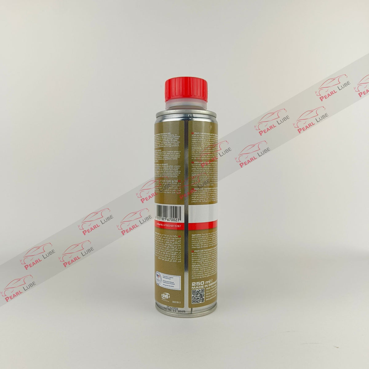 PROFI-CAR Ceramic Treatment Oil Additive - 250ml back side