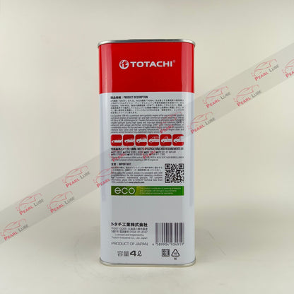 TOTACHI 10W-40 API SN Eco Gasoline Engine Oil - 4L back Side