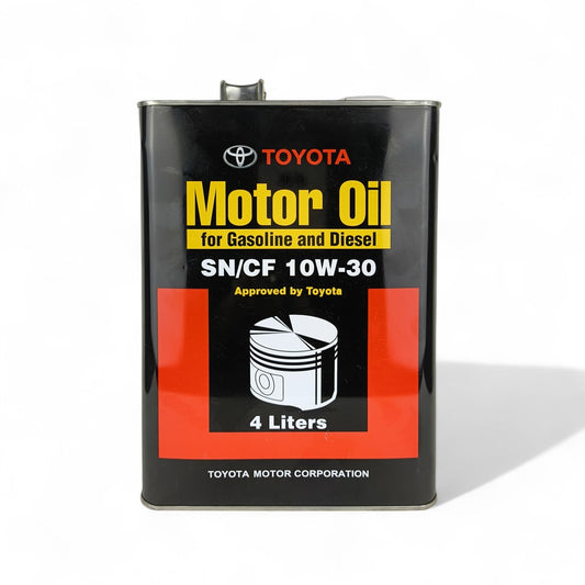TOYOTA 10W-30 (10w30) SN/CF Engine Oil - 4L