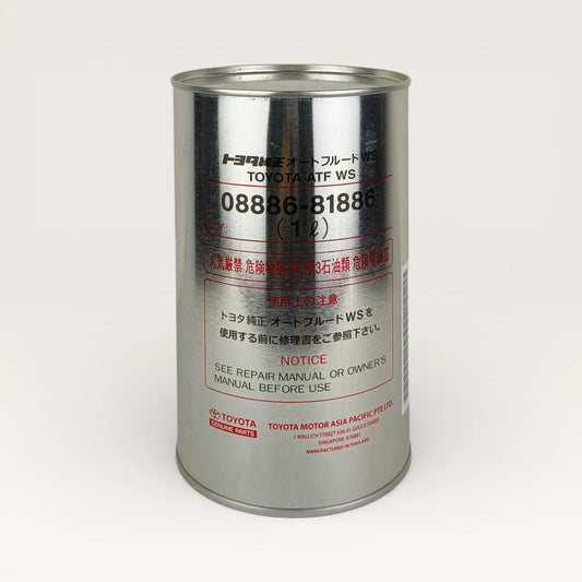 toyota atf ws 1-litre transmission fluid front side