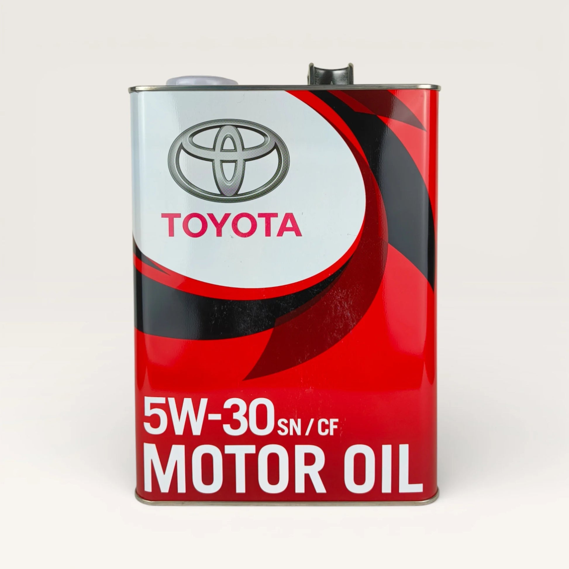 toyota sn/cf 5w30 4-litre engine oil front side  