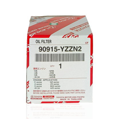 TOYOTA GENUINE Oil Filter - 90915 YZZN2