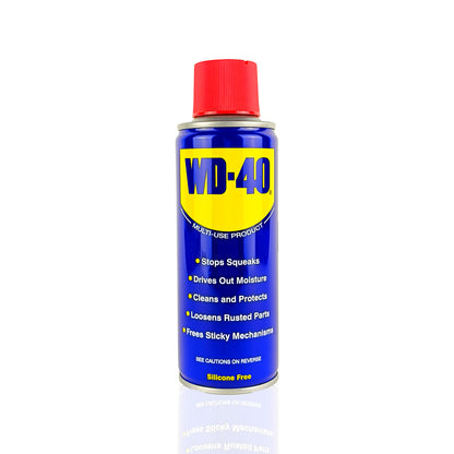 wd40 multi-use lubricant 200-millilitre front side 