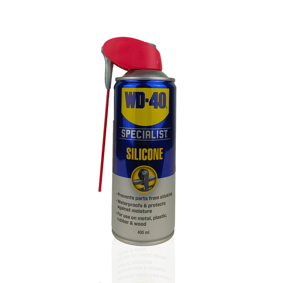 wd40 specialist silicone lubricant 400-millilitre front side 