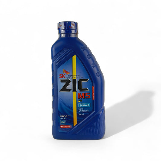 ZIC 20W-40 (20w40) M5 4T Engine Oil - 700ml, 1L