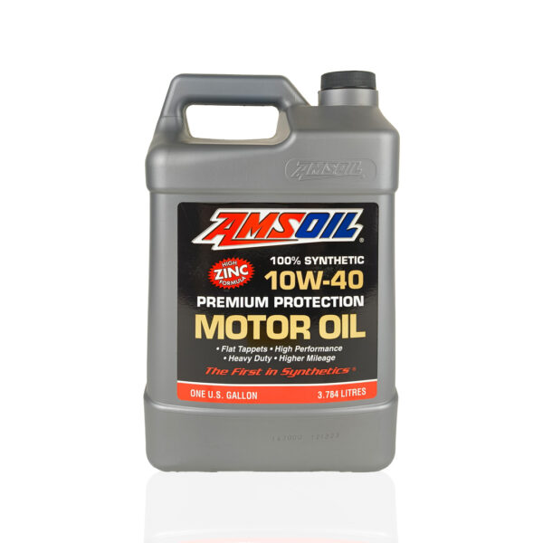 AMSOIL 10W-40 (10w40) Premium Protection Synthetic Engine Oil - Image 3