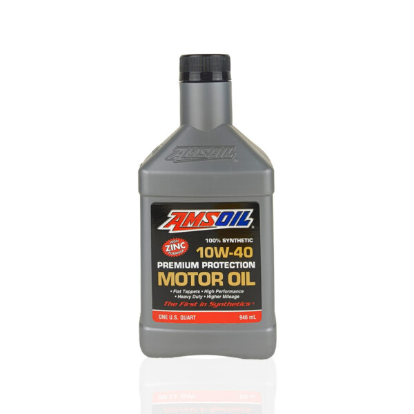 AMSOIL 10W-40 (10w40) Premium Protection Synthetic Engine Oil