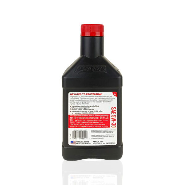 AMSOIL 5W-30 (5w30) Signature Series Synthetic Engine Oil - Image 2