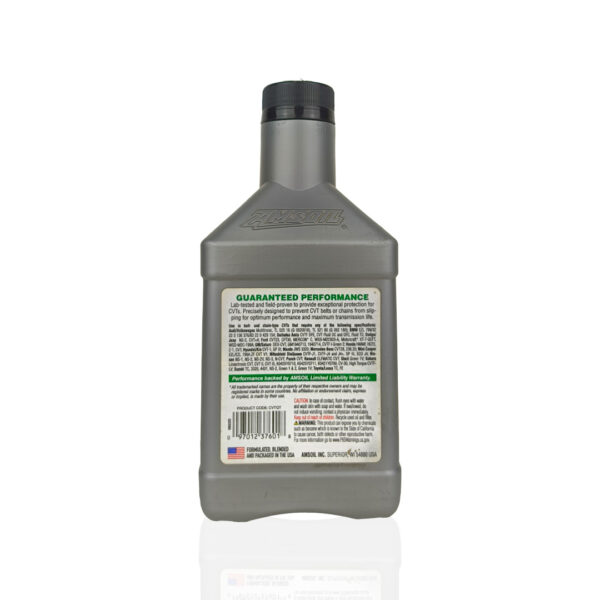 AMSOIL CVT Fluid 100% Synthetic - Image 2