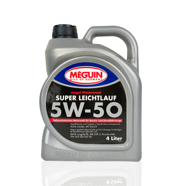 MEGUIN 5W-50 (5w50) Super Leichtlauf Engine Oil
